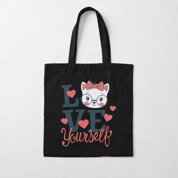 توت بگ گربه طرح Love Yourself کد 20284