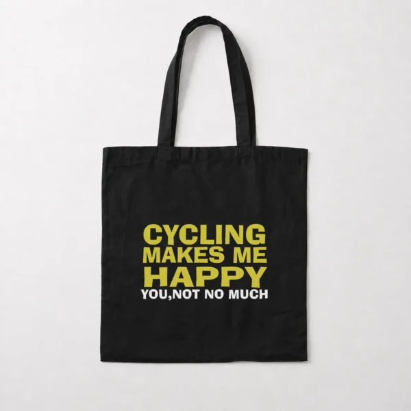توت بگ دوچرخه طرح Cycling Makes Me Happy کد 20327