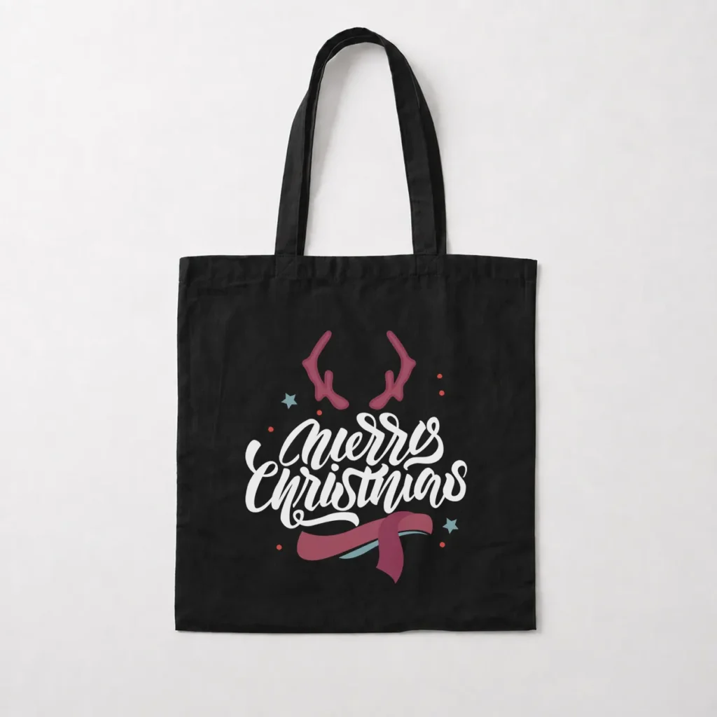 توت بگ کریسمس طرح شاخ گوزن Merry Christmas کد 20409