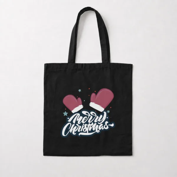 توت بگ کریسمس طرح دستکش Merry Christmas کد 20418