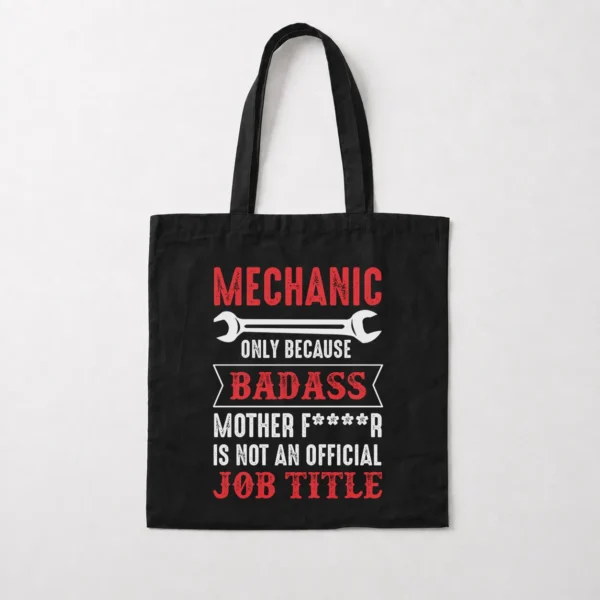توت بگ تایپوگرافی طنز مکانیک Badass Job Title کد 20426
