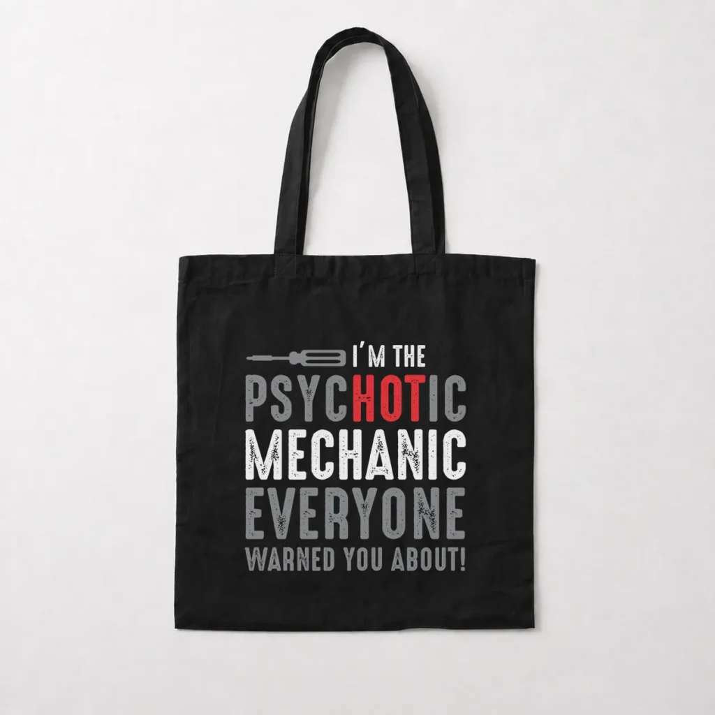 توت بگ تایپوگرافی طنز Psychotic Mechanic کد 20428