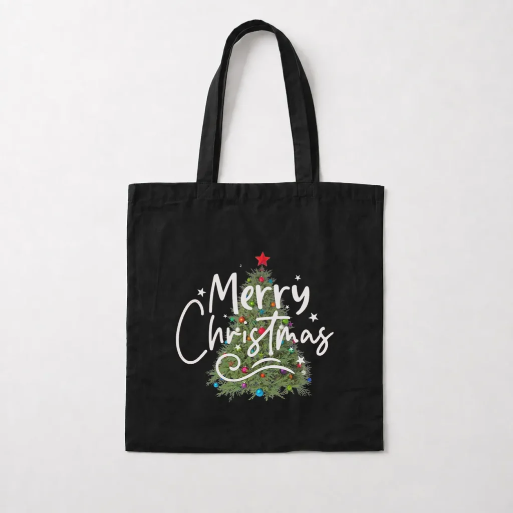 توت بگ کریسمس طرح درخت Merry Christmas کد 2043