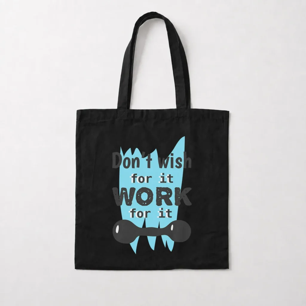 توت بگ انگیزشی بدنسازی طرح Work For It کد 20445