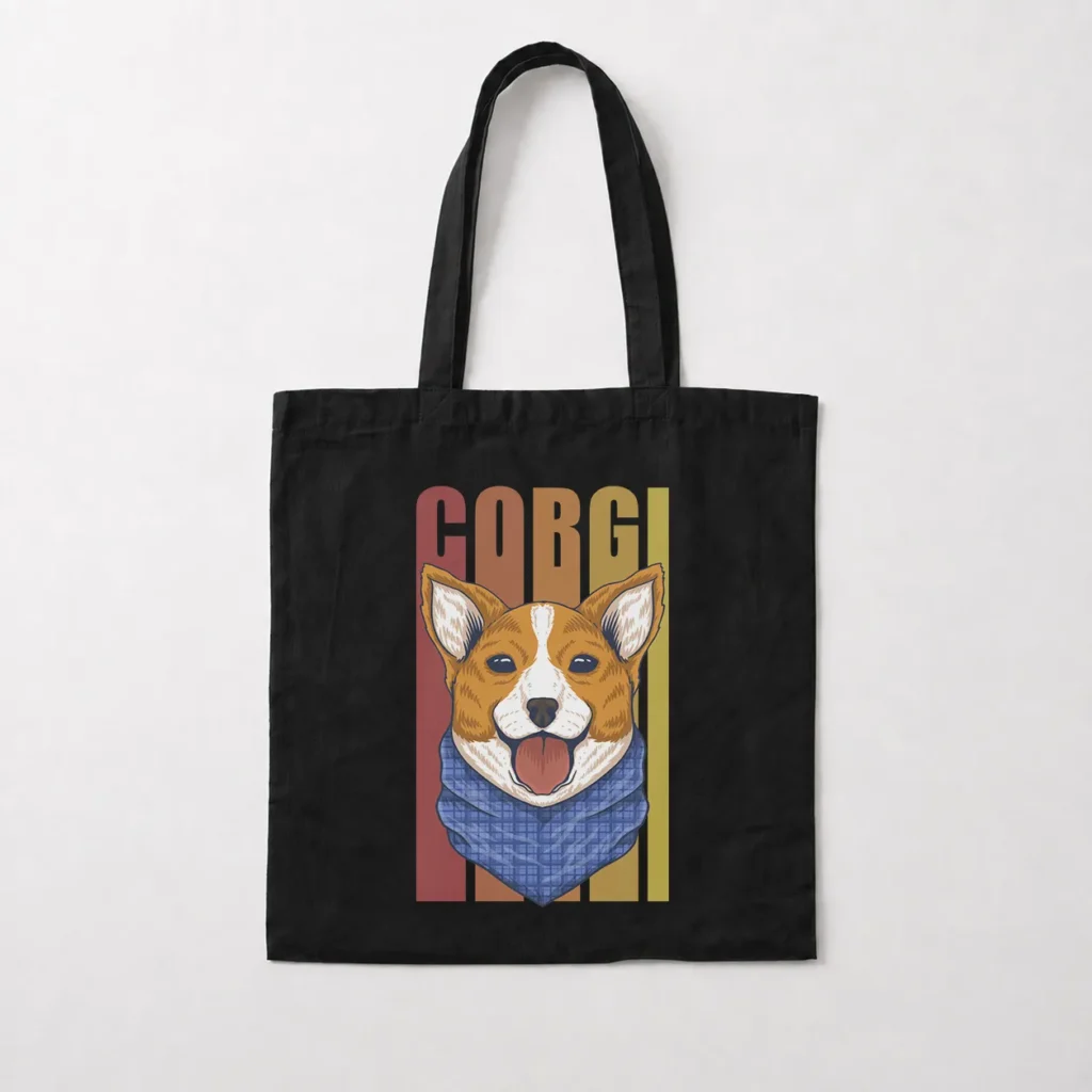 توت بگ سگ کورگی طرح Corgi کد 20522