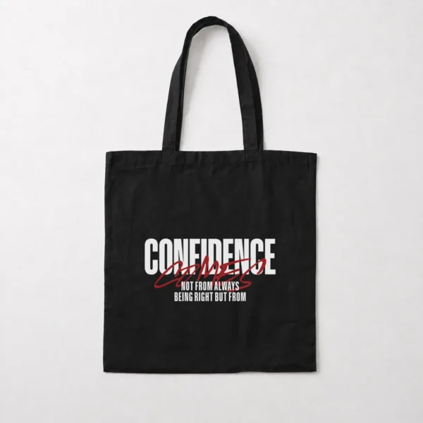 توت بگ انگیزشی طرح Confidence Comes کد 2070