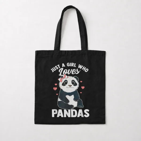 توت بگ پاندا طرح Just a Girl Who Loves Pandas کد 20788