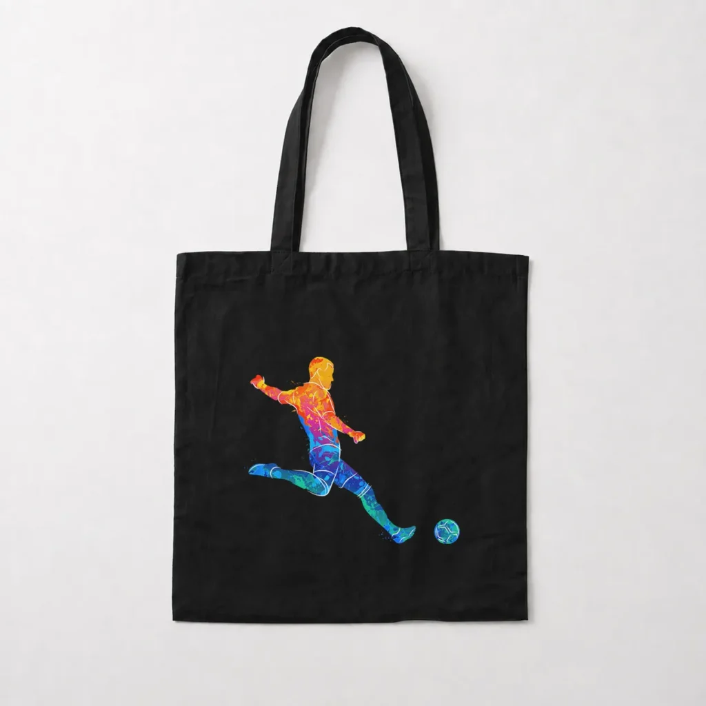 توت بگ فوتبال طرح شوت رنگی (Soccer Kick) کد 20822
