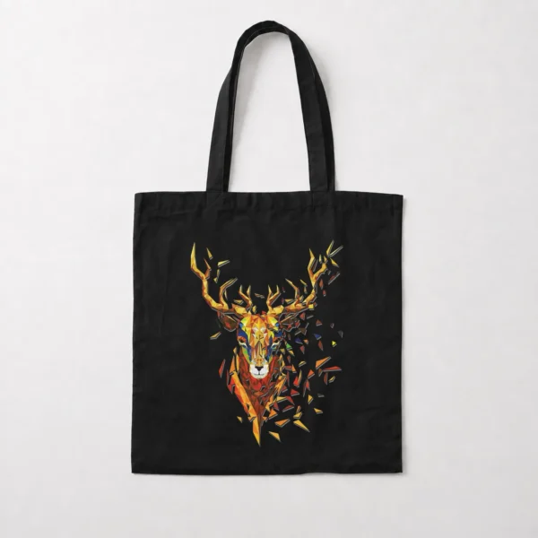 توت بگ گوزن طرح هندسی رنگی (Geometric Deer) کد 20868