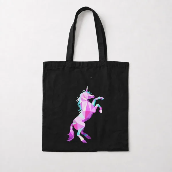 توت بگ اسب شاخدار طرح هندسی رنگی (Geometric Unicorn) کد 20872