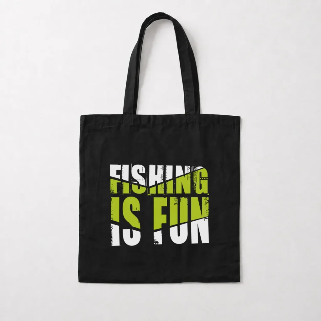 توت بگ تایپوگرافی Fishing Is Fun کد 21047