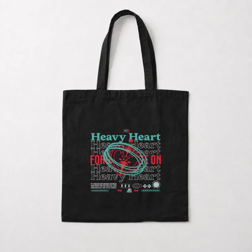 توت بگ تایپوگرافی طرح Heavy Heart کد 21262