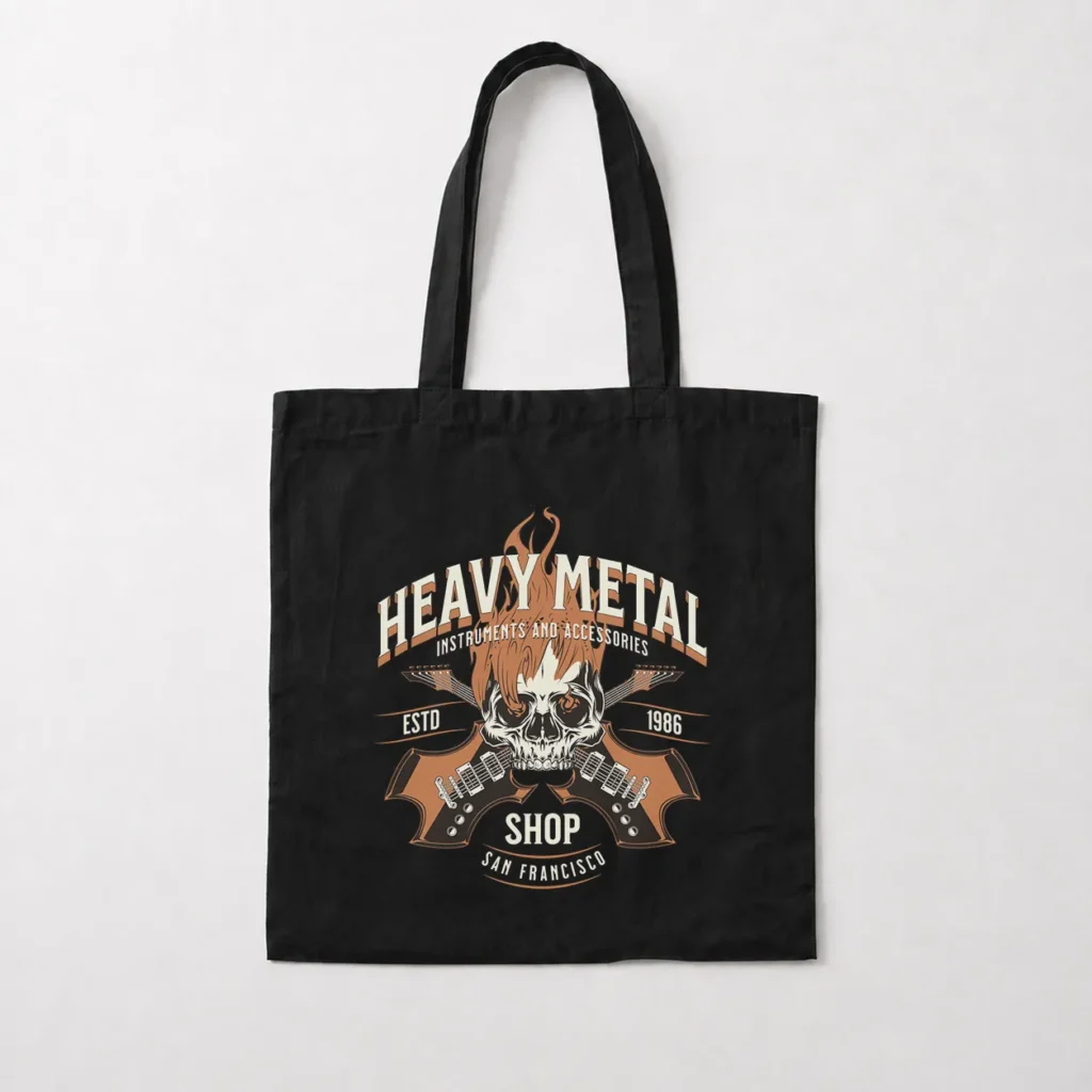 توت بگ طرح فروشگاه Heavy Metal Instruments کد 21264