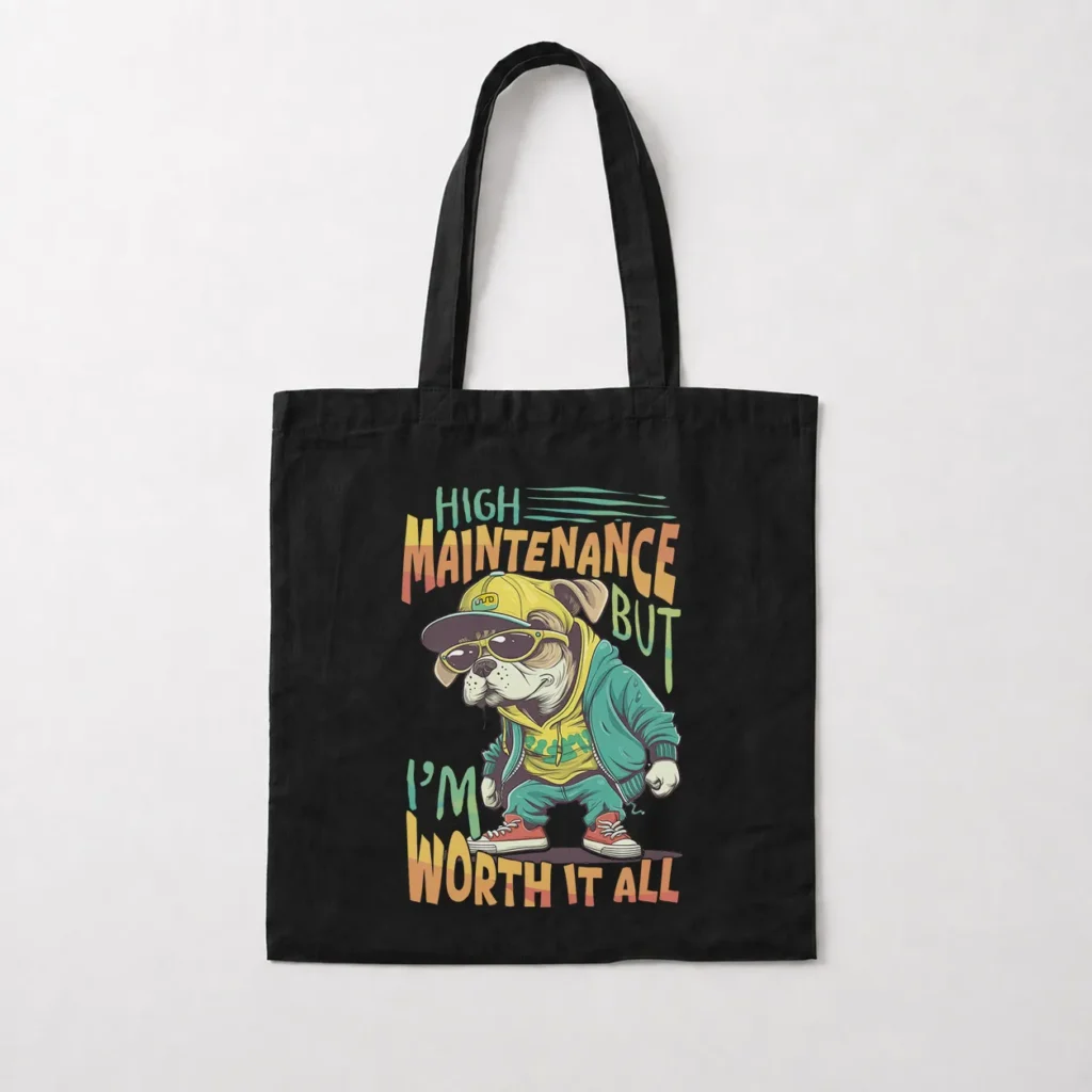 توت بگ سگ طرح High Maintenance کد 21333
