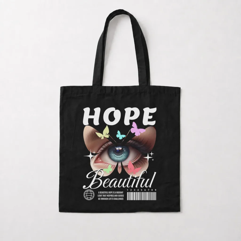 توت بگ تایپوگرافی طرح Hope Beautiful کد 21487