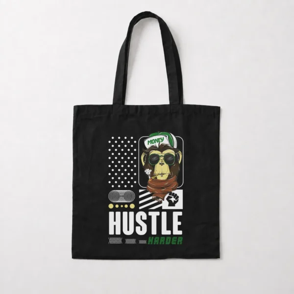 توت بگ گوریل طرح Hustle Harder کد 21531