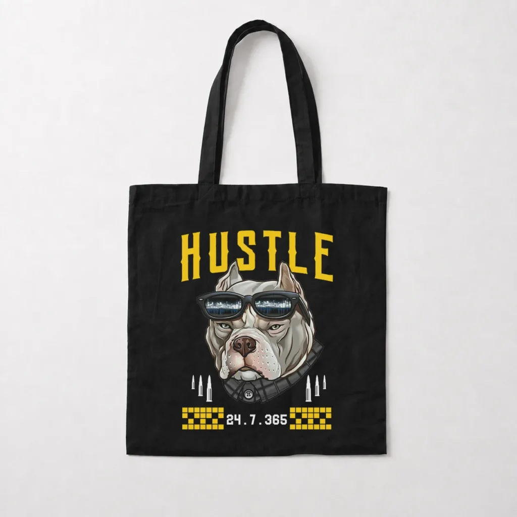 توت بگ پیت‌بول طرح Hustle کد 21535