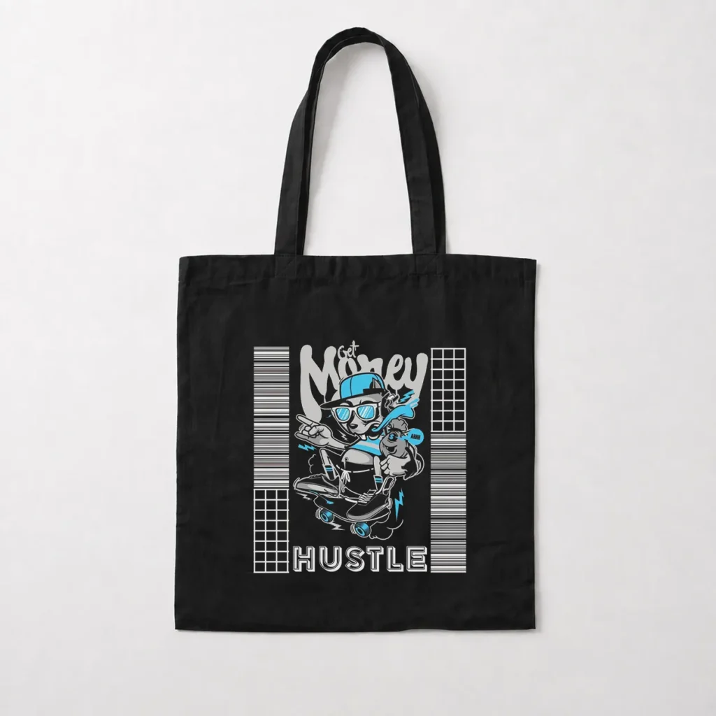 توت بگ گوریل اسکیت‌برد طرح Hustle کد 21536