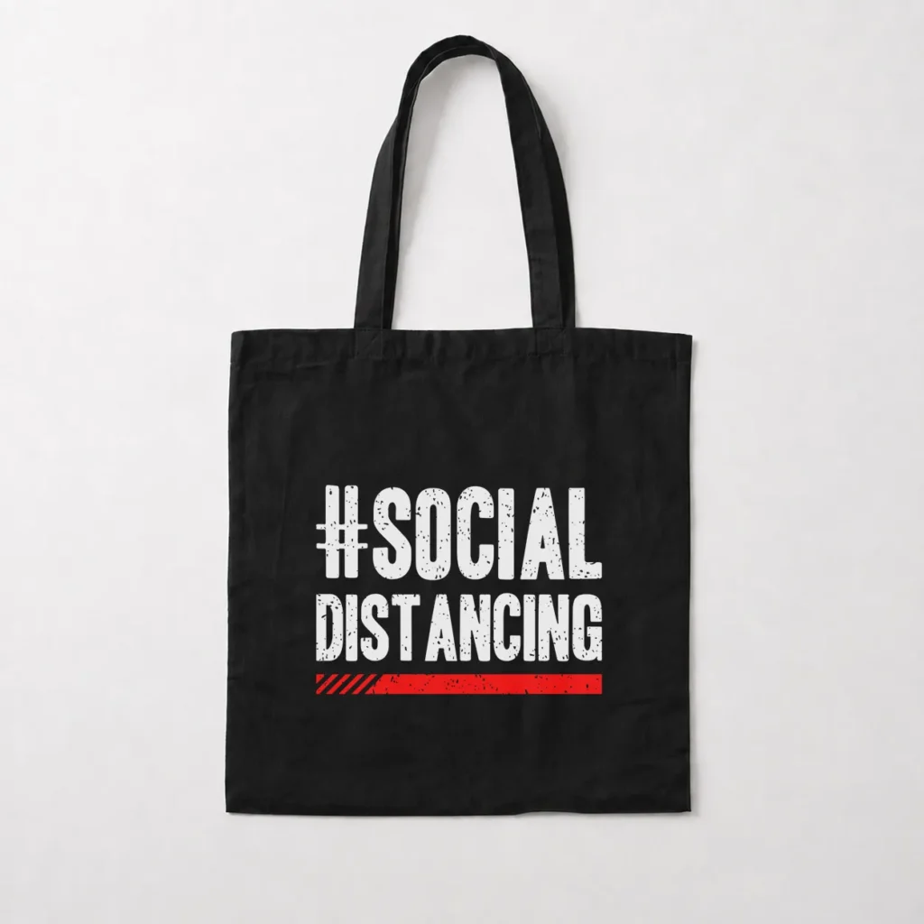 توت بگ طرح #Social Distancing کد 21572