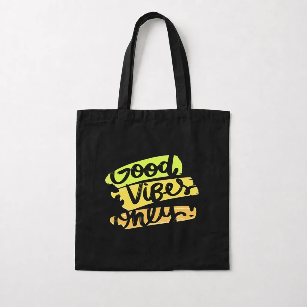 توت بگ حال و هوای مثبت طرح Good Vibes Only کد 21589