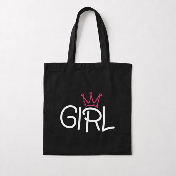 توت بگ طرح GIRL با تاج کد 21608