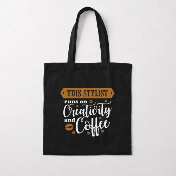 توت بگ آرایشگری طرح This Stylist Runs on Coffee کد 21621