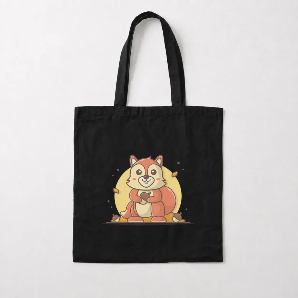 توت بگ سنجاب طرح کارتونی (Cute Squirrel) کد 21625
