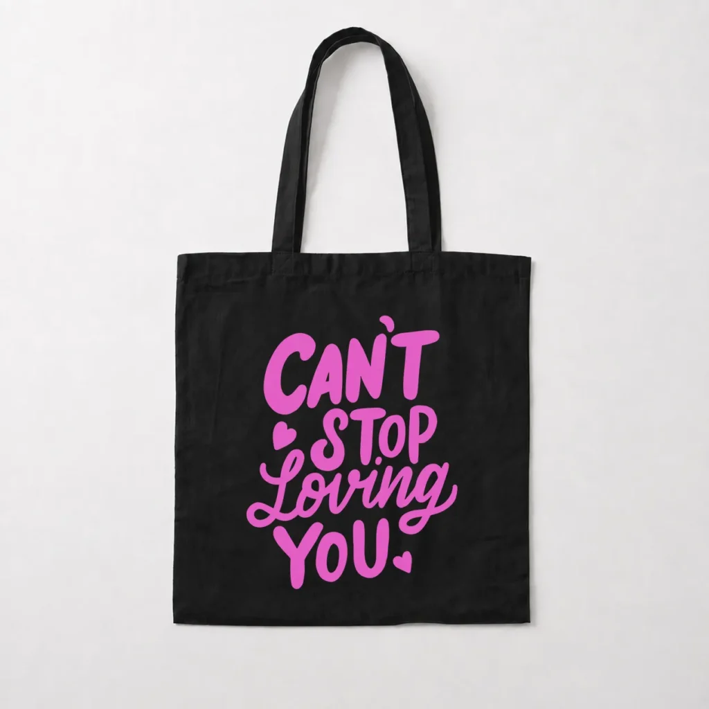 توت بگ عاشقانه طرح Can’t Stop Loving You کد 21656