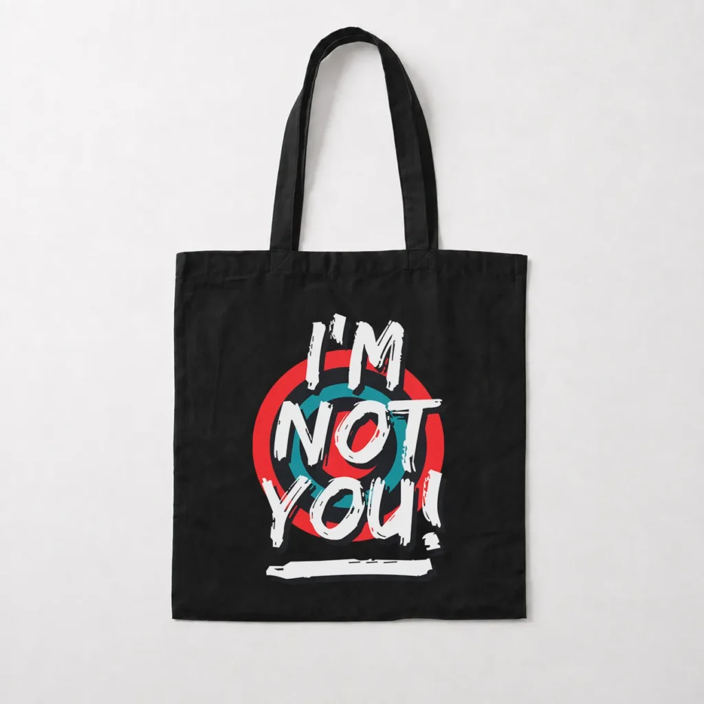 توت بگ نوشته I’m Not You کد 21664