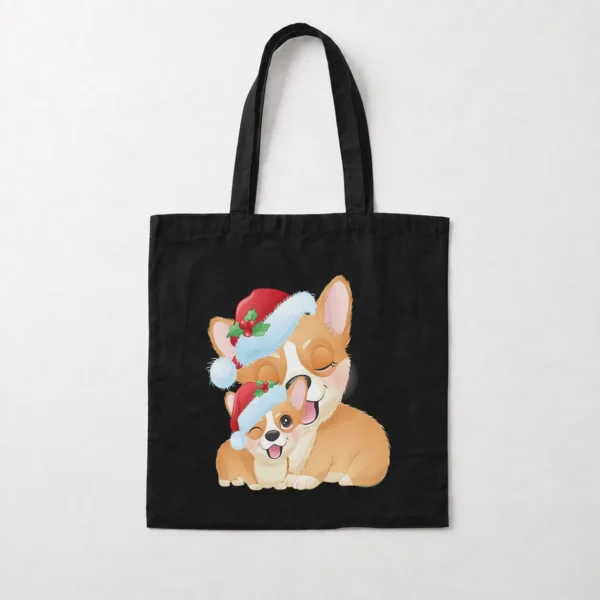 توت بگ کریسمس طرح سگ کورگی (Corgi Christmas) کد 21760