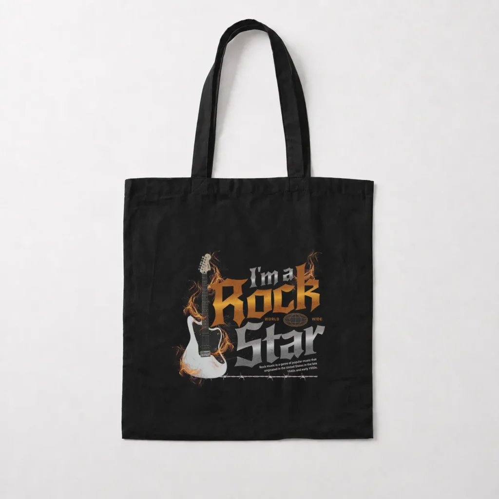 توت بگ گیتار طرح I'm a Rock Star کد 21831