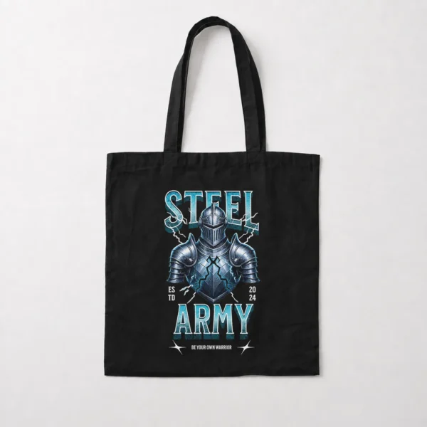 توت بگ نوشته Steel Army Be Your Own Warrior کد 21848