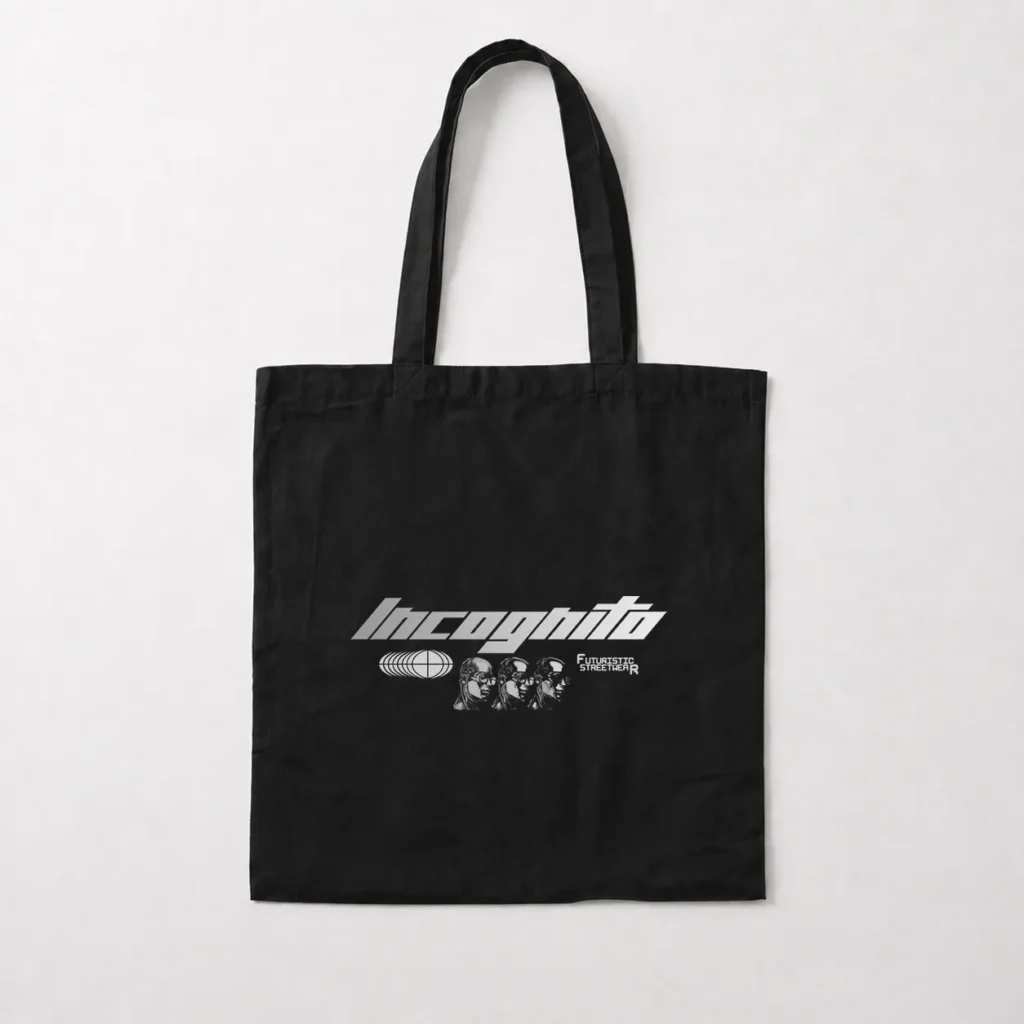 توت بگ تایپوگرافی Incognito Futuristic Streetwear کد 21869