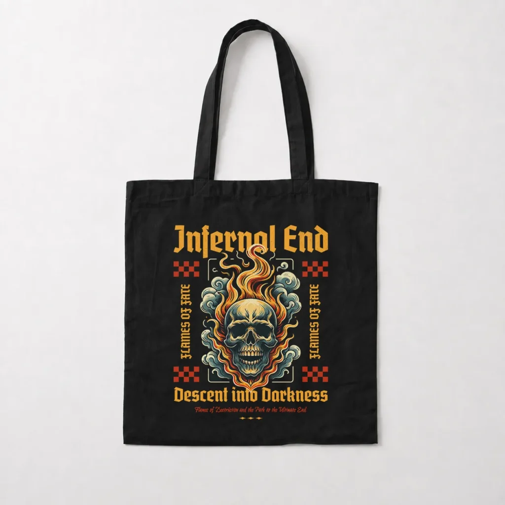 توت بگ جمجمه طرح Infernal End کد 21876
