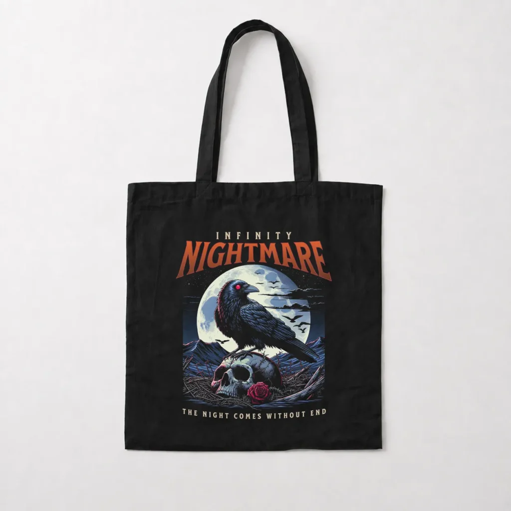 توت بگ کلاغ و جمجمه طرح Infinity Nightmare کد 21880