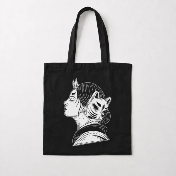 توت بگ گیشا طرح ماسک روباه (Kitsune Mask) کد 22061