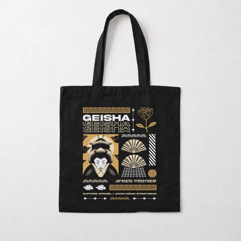 توت بگ طرح گیشا (Geisha) کد 22086