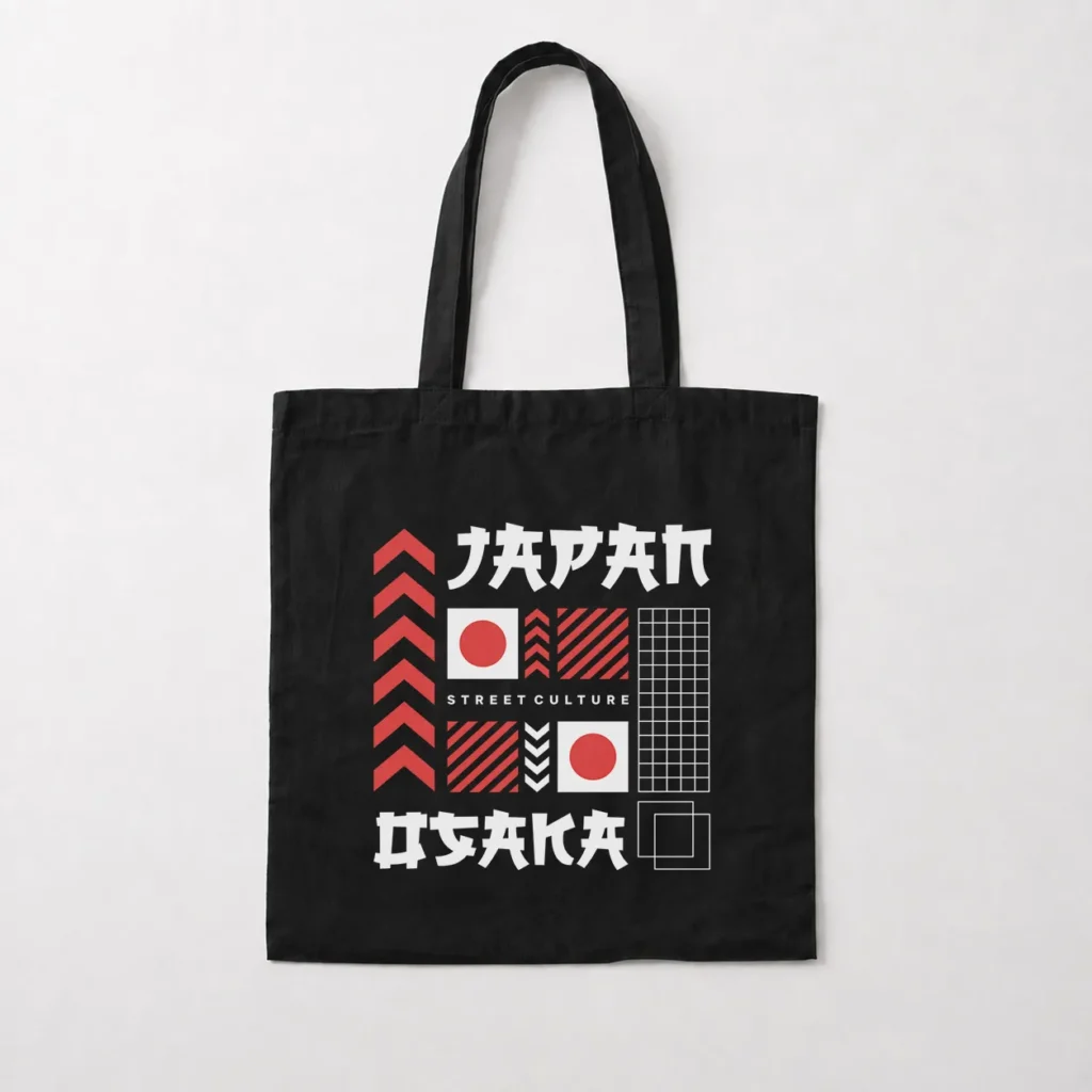 توت بگ ژاپنی طرح اوساکا استریت کالچر (Osaka) کد 22100