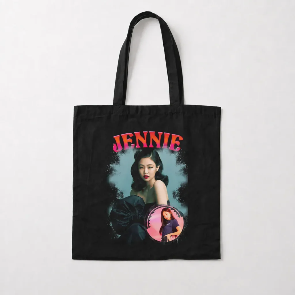 توت بگ جنی طرح پرتره بلک‌پینک (Jennie Blackpink) کد 22121