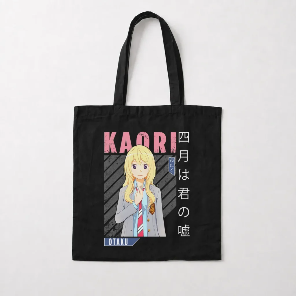 توت بگ انیمه دروغ آوریل طرح کائوری نوشته اوتاکو (Your Lie in April, Kaori) کد 22402