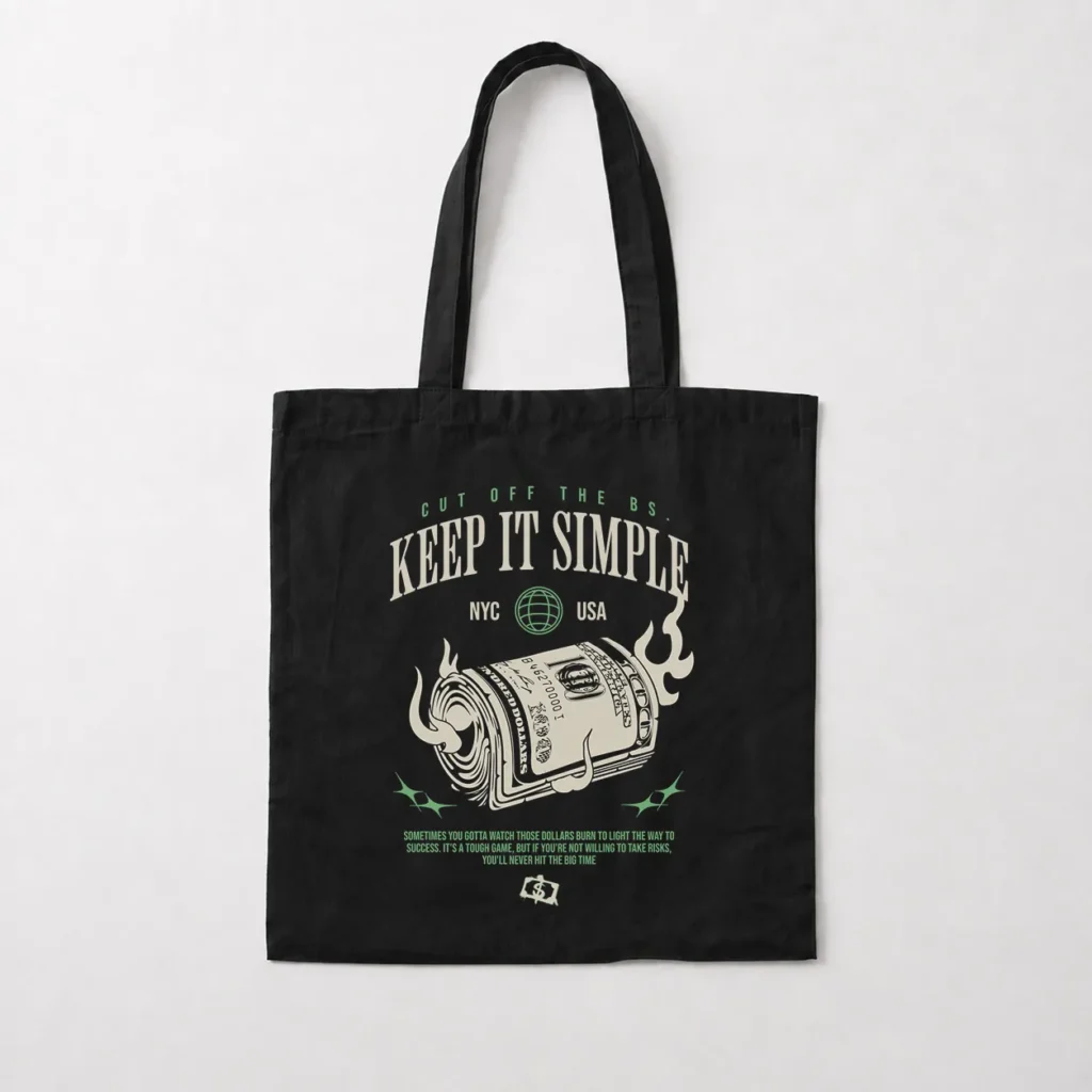توت بگ تایپوگرافی Keep It Simple کد 22541