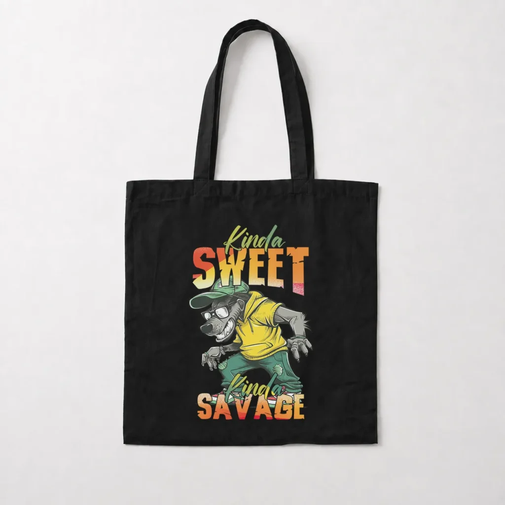 توت بگ سگ طرح Kinda Sweet Kinda Savage کد 22619