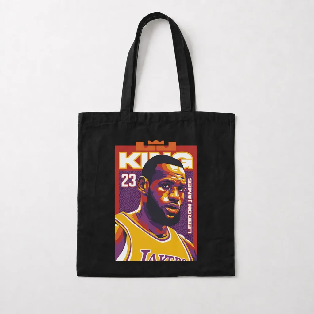 توت بگ بسکتبال طرح لبران جیمز پرتره (LeBron James) کد 22642