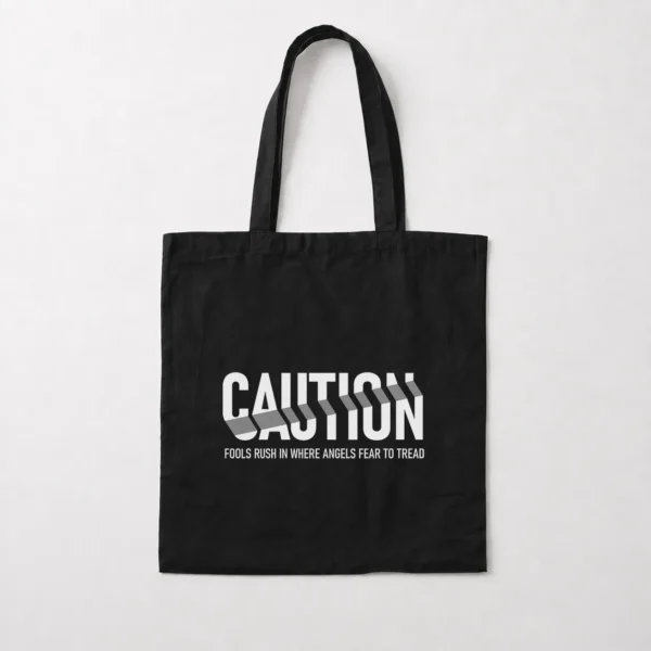 توت بگ تایپوگرافی Caution کد 2268