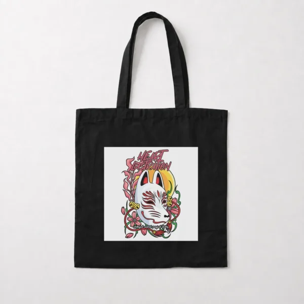 توت بگ طرح ماسک روباه ژاپنی Heart Illustration کد 22725