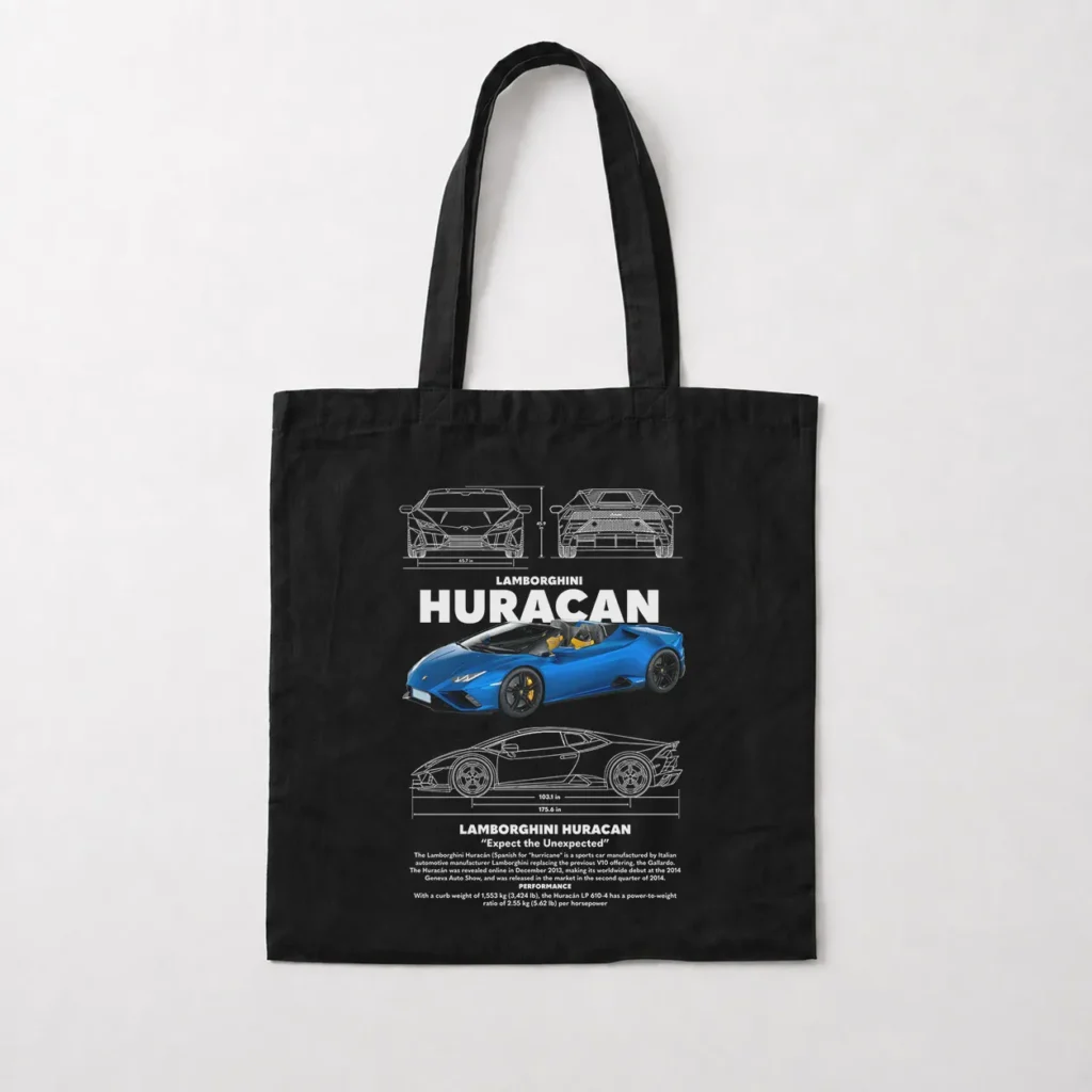 توت بگ لامبورگینی هوراکان طرح آبی (Huracan) کد 22993