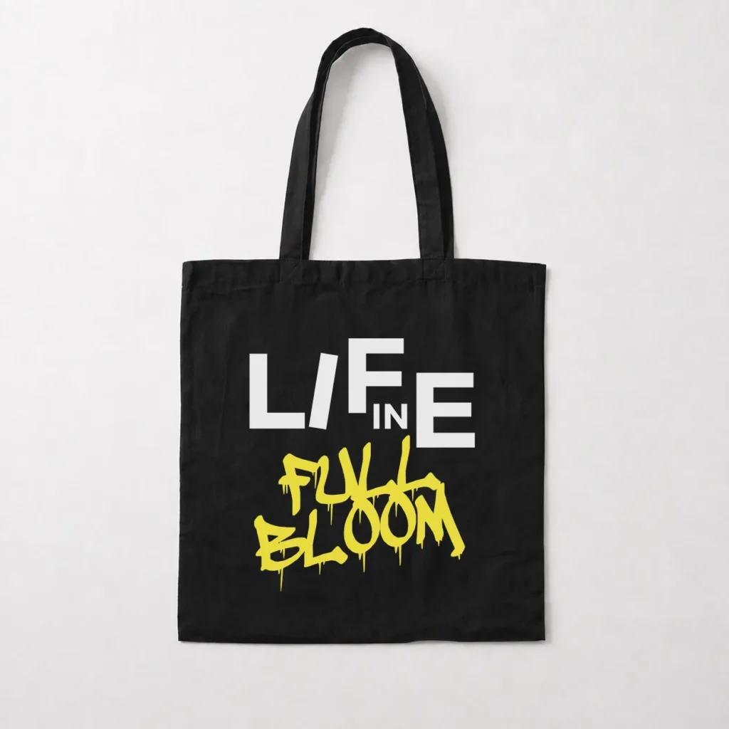 توت بگ تایپوگرافی Life in Full Bloom کد 23106