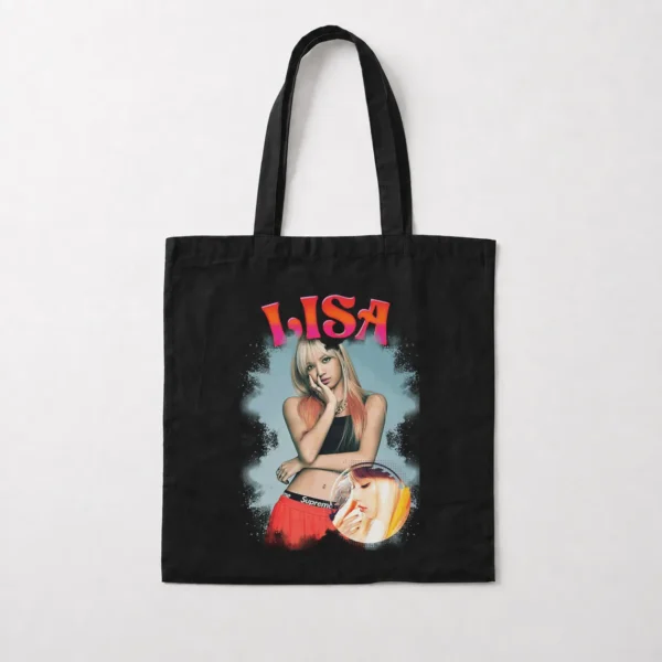 توت بگ بلک‌پینک طرح لیسا (Lalisa) کد 23143