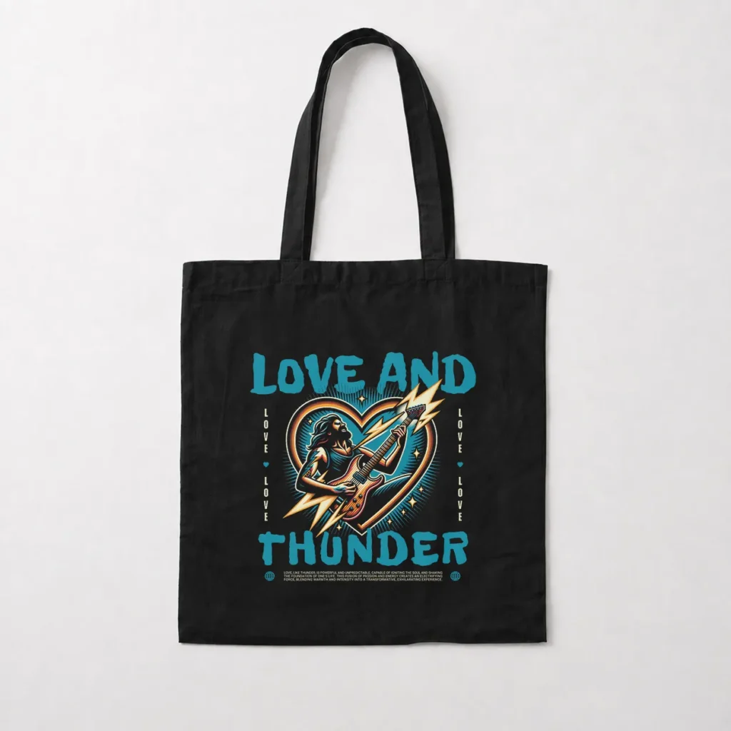 توت بگ راک طرح Love and Thunder کد 23224