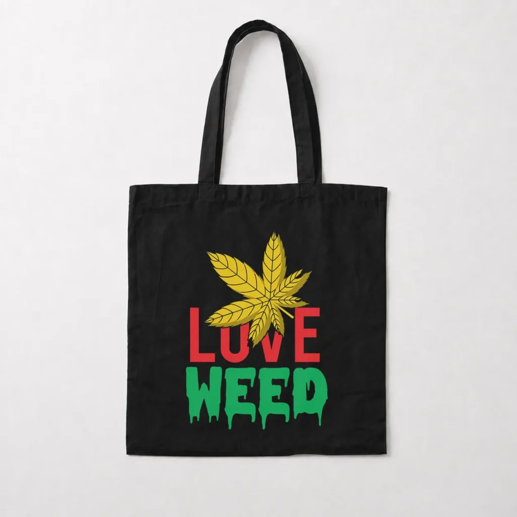 توت بگ کانابیس طرح Love Weed کد 23235